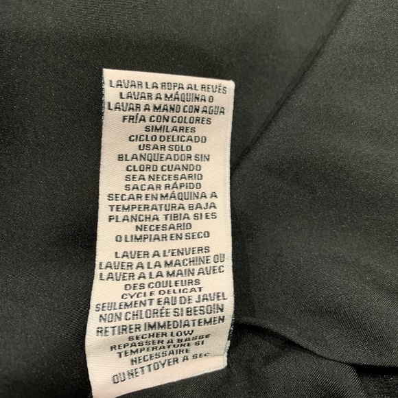 NANETE LEPORE Floral Mock Neck Sleeveless Smocked Midi Dress Black and Pink Sz 6 - Picture 12 of 13